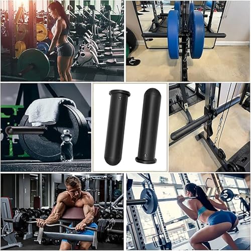 Olympic Adapter Sleeve (2Pack) – 1" to 2" Weight Plate Converter for Standard Barbell to Olympic Plates 8 Inch,Barbell Adapter with Barbell Clamps,Fits Plate Loaded Machines, Curl Bars, Home Gym - Image 7
