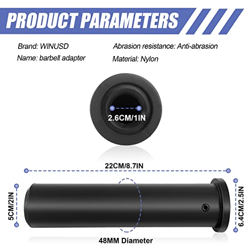 Olympic Adapter Sleeve, Converts Olympic Bars or Posts,1" Standard Weight Plate Posts to 2" - Image 3