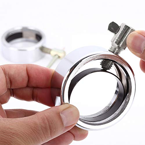 Olympic Barbell Collar for 2" Olympic Bar, Barbell Clamp Clips, Pair of Quick Release Stainless Steel Collars for Workout Weightlifting Fitness Pro Training - Image 5