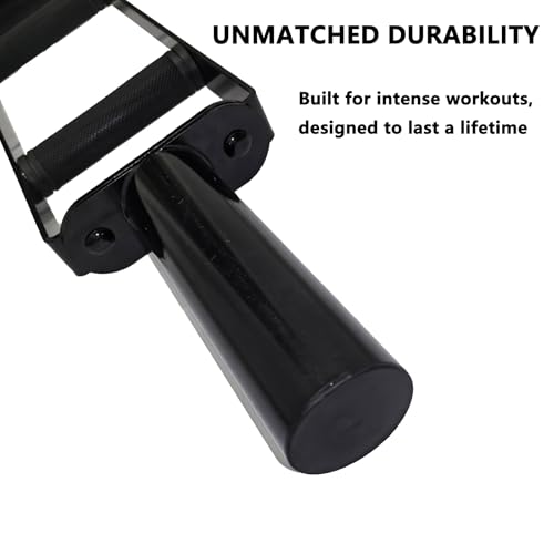 Olympic Tricep Bar Home Gym Weightlifting for Strength Training with Rubber Grips,for Deadlifts, Squats, Shrugs - Image 6