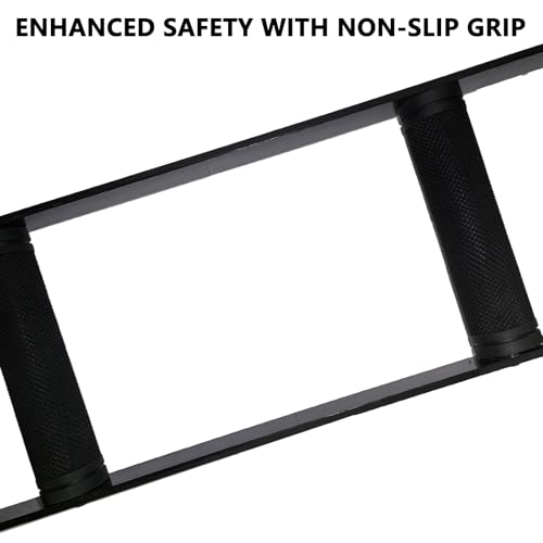 Olympic Tricep Bar Home Gym Weightlifting for Strength Training with Rubber Grips,for Deadlifts, Squats, Shrugs - Image 7