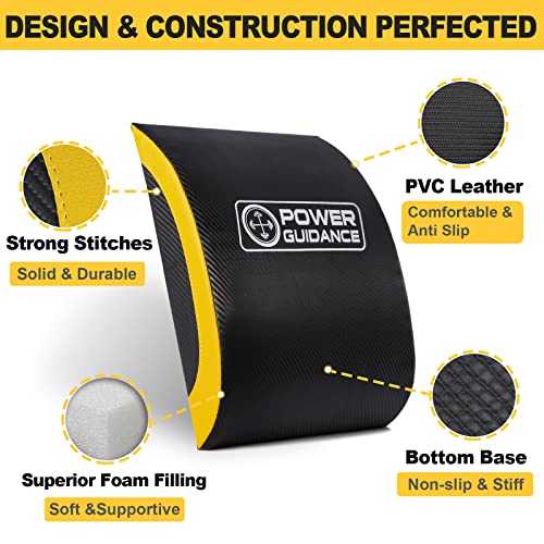 POWER GUIDANCE Ab Exercise Mat - Sit Up Pad - Abdominal & Core Trainer Mat for Full Range of Motion Ab Workouts - Image 4