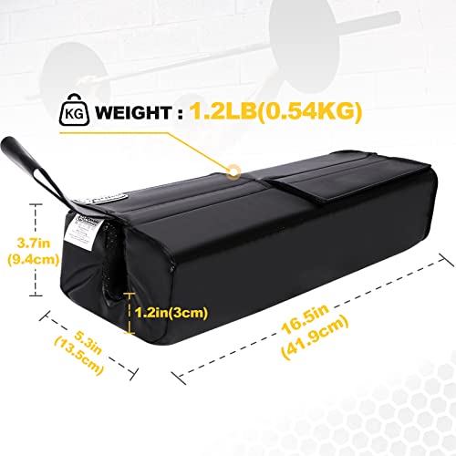 POWER GUIDANCE Square Hip Thrust Pad Barbell Squat Pad Protective Pad for Barbell Bench Press, Barbell Hip Thrusts, Weight Lifting, Squats, Lunges - Fit Standard and Olympic Bars - Image 7