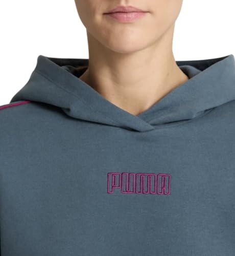 PUMA Women's Long Sleeve Fleece Pullover Hoodie with Kangaroo Pocket - Image 4