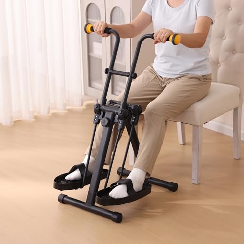 Pedal Exerciser Bike for Seniors, Arm Leg Hand and Knee Elderly Exercise Equipment, Sitting Home Exercise Machine for Total Body, Upper and Lower Limb Trainer - Image 3