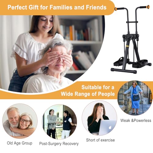 Pedal Exerciser Bike for Seniors, Arm Leg Hand and Knee Elderly Exercise Equipment, Sitting Home Exercise Machine for Total Body, Upper and Lower Limb Trainer - Image 7