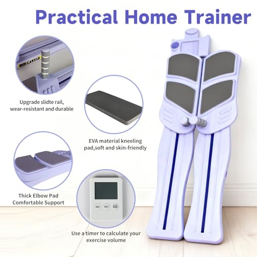 Pilates Reformer Board , Multi-Functional Pilates Equipment Set with Resistance Bands, Ab Trainer, Core Workout, Full Body Toning, at Home Pilates Reformer for Women - Image 5