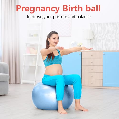 Primasole Exercise Ball-Yoga Ball for alance Stability Fitness Workout Yoga Pilates - Image 4