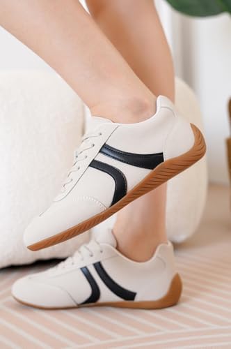 Project Cloud Barefoot Shoes Women – Memory Foam Lace-Up Womens Sneakers – Lightweight & Non Slip Womens Shoes Casual – All-Day Women's Fashion Sneakers for 2026 (Goal) - Image 3