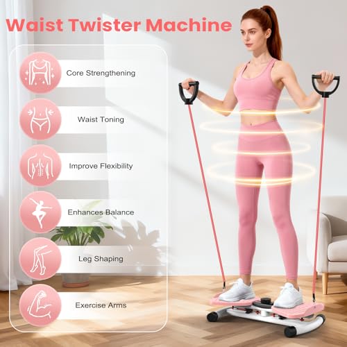 RELIFE Waist Twister Machine Exercise, Ab Twist Board With Digital Monitor, 20db Quiet, 300lb Capacity Anti-Slip Base For Home Gym, Belly Fat Workout For Women & Men - Image 3