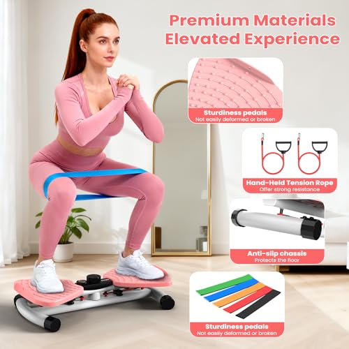 RELIFE Waist Twister Machine Exercise, Ab Twist Board With Digital Monitor, 20db Quiet, 300lb Capacity Anti-Slip Base For Home Gym, Belly Fat Workout For Women & Men - Image 7