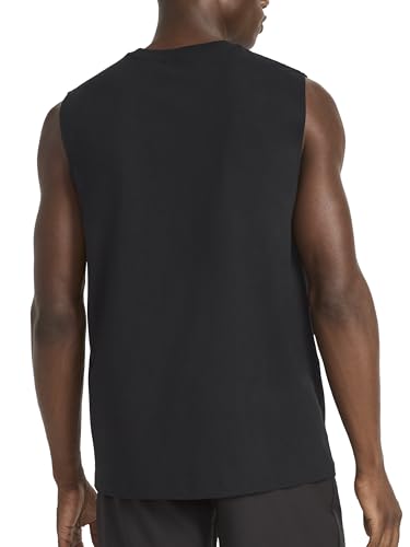 Reebok Men's Legacy Sleeveless Crewneck Tank Top, Standard Fit, Lightweight Cotton-Poly Jersey Fabric - Image 3