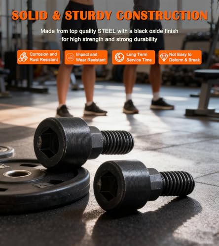 Replacement Hex Bolts Perfectly Fits for Dumbbell Bars, Olympic Bars, Curl Bars & Tricep Bars - Image 8