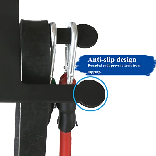 Resistance Rack Band Storage Hanger Gym Equipment Organizer Pull Up Bands Jump Ropes, Storage Rack for Home Gym - Image 6