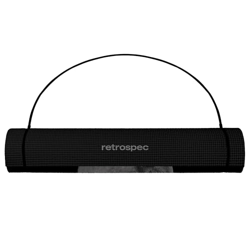 Retrospec Pismo Yoga Mat w/Nylon Strap for Men & Women - Non Slip Exercise Mat for Yoga, Pilates, Stretching, Floor & Fitness Workouts, .5mm Thick, Easy to Clean - Image 5