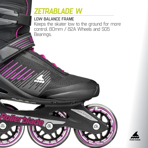Rollerblade Zetrablade Women's Adult Fitness Inline Skate, Performance Inline Skates - Image 6
