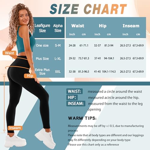 SINOPHANT High Waisted Leggings with Pockets Women, Full Length Capri Buttery Soft Stretchy Yoga Pants - Image 7