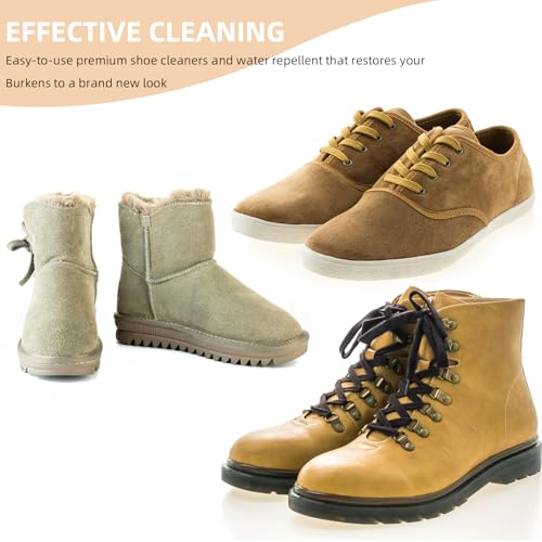 Shoe Cleaner Kit,Shoe Cleaningr Kit with Shoe Cleaner,Shoe Waterprof,Shoe Care with Shoe Brush & Shoe Cleaning Towel,Removes Dirt,Ideal for Suede,Nubuck,Sneaker - Image 5
