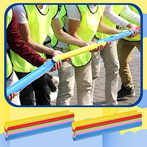 Sratte Team Building Activities Games Teamwork Group Learning Exercise Activities with Half Pipes Golf Balls Storage Bags Teamwork Kit for Adults Teens Field Day Game School Gym Outdoor Sports - Image 7