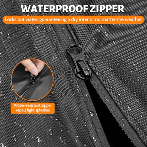 Stair Stepper Cover, Waterproof 420D Stair Climber Covers for Stair Master Home Gym Exercise Indoor & Outdoor, Suitable for Most Stair Stepper Machine (Cover Only) - Image 6