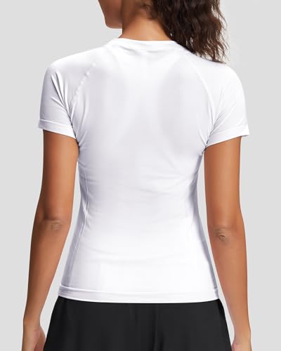 Stelle Women Seamless Workout Shirts Short Sleeve Athletic Top Yoga Gym Running T-Shirts - Image 3