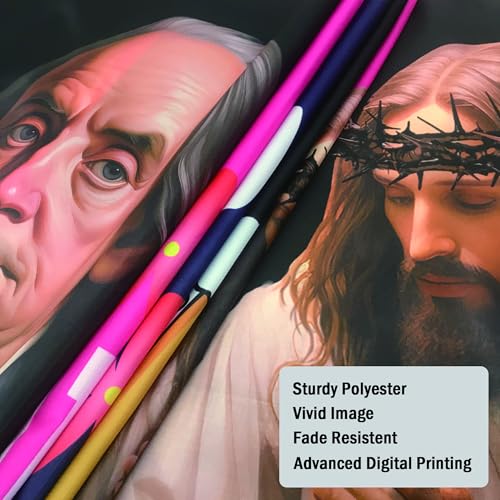 Sweat Is Just Fat Crying Inspirational Motivational Flags Cool Gym Flags Banner 3X5 Ft Fitness Room Girls Bedroom College Dorm Guys Indoor Inside Wall Fun Tapestry Hangings Pinky - Image 5