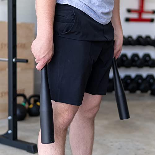 Synergee Indian Clubs 1lb, 2lb, 5lb, 10lb & 15lb. Power Clubs - Exercise Weight Club Bells - Grip and Forearm Strength Trainer - Sold in Pairs - Image 7