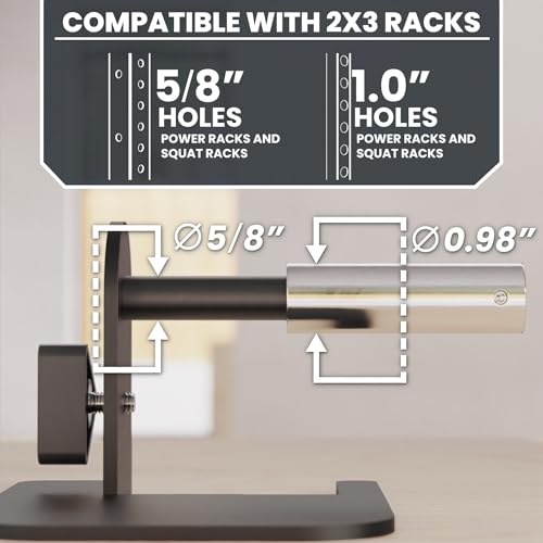 Synergee Step Plates for Power and Squat Racks. Compatible with 2x2, 2x3, and 3x3 Racks. Step-Up Plates for Reaching Pull-Up Bars, Chin-Ups, and Muscle-Ups - Image 5