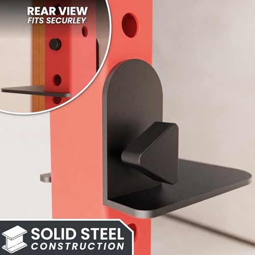 Synergee Step Plates for Power and Squat Racks. Compatible with 2x2, 2x3, and 3x3 Racks. Step-Up Plates for Reaching Pull-Up Bars, Chin-Ups, and Muscle-Ups - Image 6