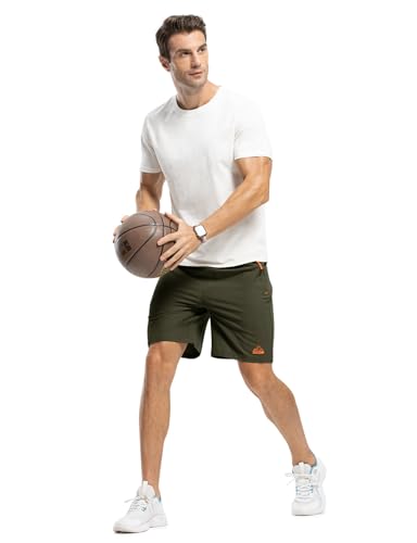 TBMPOY Men's Hiking Shorts Quick Dry Athletic Gym Workout Short with Zipper Pockets - Image 7
