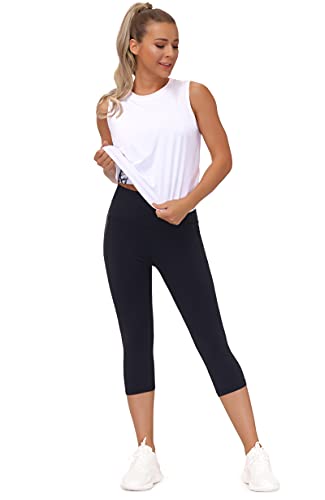 THE GYM PEOPLE Women's Workout Tops in Ice Silk Quick Dry Sleeveless - Image 7