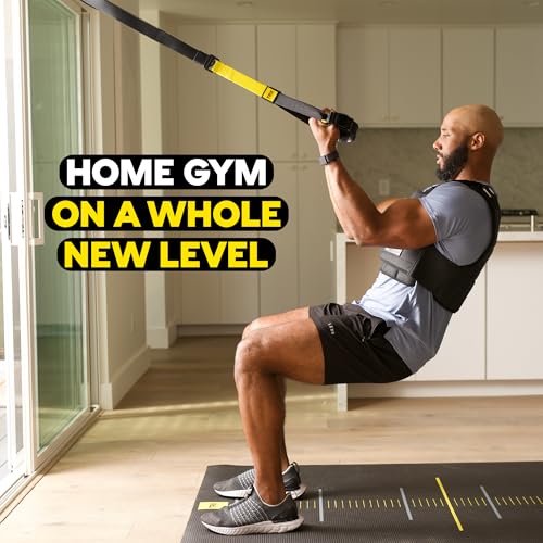 TRX Pro3 Home Gym System – Professional-Grade Suspension Trainer for Strength Training, HIIT, Cardio & Full-Body Workouts, Durable Design with Indoor & Outdoor Anchors - Image 3