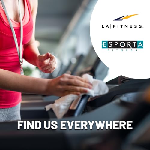 Tazza Gym Equip Wipes, 4 x 950 Count (3800 Total Wipes) - Durable, Pre-Saturated Gym Equipment & Surface Cleaning Wipes - Image 8