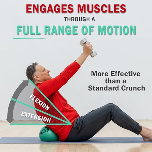 The Original 9 inch Pilates Ball for Abs, Core & Back, Core Training Ball, Small Crunch Exercise Ball, Includes 5 Streaming Videos + Core Training/Bun & Thighs DVD or Without DVD - Image 6