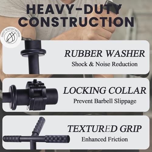 The Strong Arm Forearm & Wrist Strengthener – Adjustable Alloy Steel Grip Trainer with 3 Anti-Slip Finger Sleeves & Clamp, Wrist Roller Bar for Flexion, Extension & Grip Workout - Image 5
