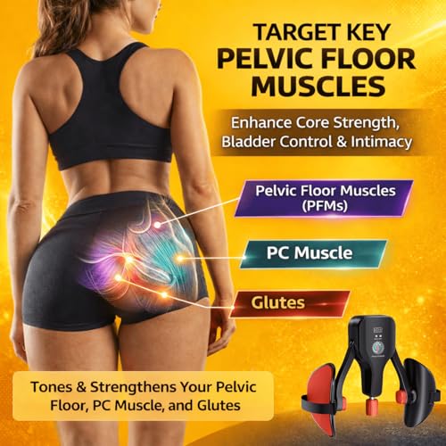 Thigh Exerciser & KEGEL Trainer,176LB Adjustable Pelvic Floor Workout Equipment,Inner Thigh Toner for Women & Men,Home Fitness for Living Room,Bedroom OR Office - Image 5