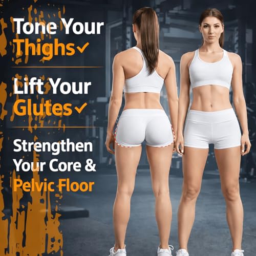 Thigh Exerciser & KEGEL Trainer,176LB Adjustable Pelvic Floor Workout Equipment,Inner Thigh Toner for Women & Men,Home Fitness for Living Room,Bedroom OR Office - Image 6