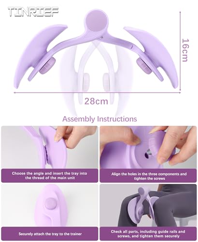 Thigh Exerciser Kegel Exerciser, Pelvic Floor Trainer, Kegel Trainer for Postpartum Rehabilitation, Trimmer Inner Thigh, Thigh Toner Workout, - Image 8