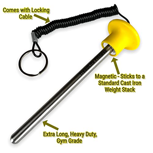 TreadLife Fitness Universal Weight Stack Pin for Commercial Gym or Home Gym | Heavy Duty Pin Insert | Health Club Grade Steel - Image 4