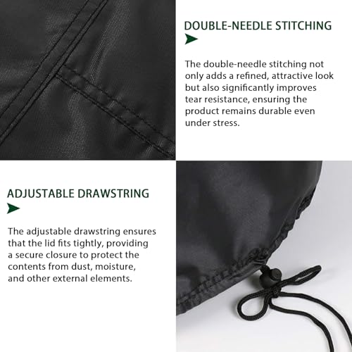 Treadmill Cover, Running Machine Cover, Oxford Cloth Waterproof Dustproof Exercise Equipment Protect with Drawstring and Storage Bag for Outdoor Indoor - Image 5