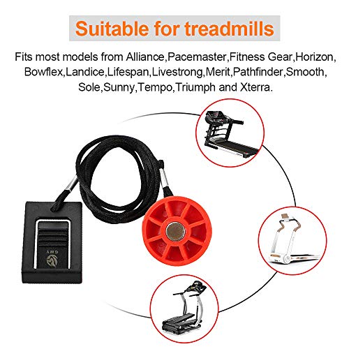 Treadmill Magnet Safety Key Compatible with Most of NordicTrack Image Weslo Epic Golds Gym Freemotion and Healthrider Treadmills, Replacement Treadmill Magnet Security Lock - Image 7