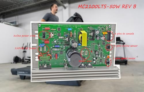 Treadmill Motor Speed Controller 110V MC2100LTS-50W REV B 256266 Works with NordicTrack ProForm Reebok HealthRider Weslo Epic GoldsGym Sears Image FreeMotion Treadmills - Image 4