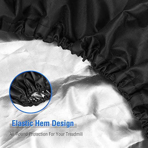 Under Desk Treadmill Cover, Dust-Proof Walking Pad Cover, Waterproof Protective Cover for Walking Treadmill Office Under Desk(Cover Only) - Image 4