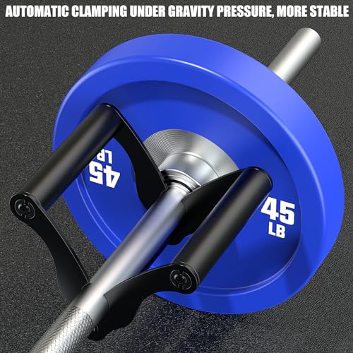 V Bar T-Bar Row Landmine Handle Attachment for Barbell, Solid Mine Double D-Row Handle Grips with Non-Slip Rubber Grips, T-Row Attachment for Olympic Strength Training Bars - Image 5