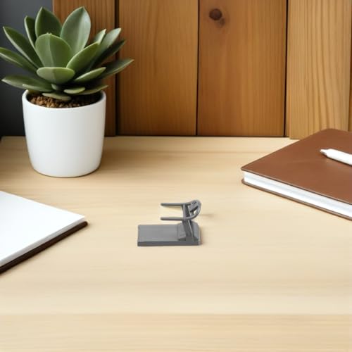 Vaguelly Miniature Gym Equipment Model DIY Mini Workout Decor for Dollhouse Indoor Micro Scene Fitness Accessories 1.96X1.49X0.82In - Image 3