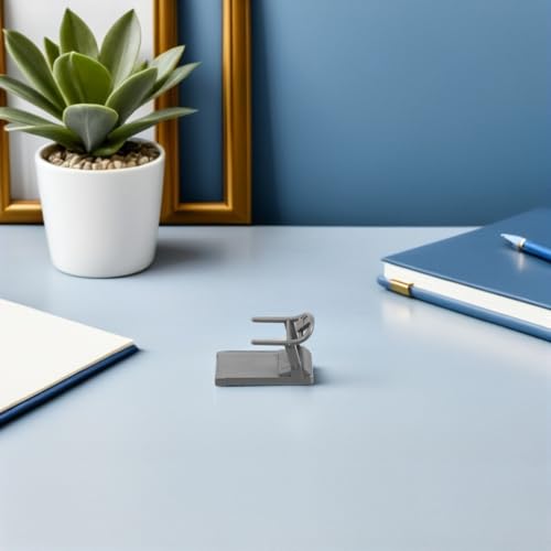 Vaguelly Miniature Gym Equipment Model DIY Mini Workout Decor for Dollhouse Indoor Micro Scene Fitness Accessories 1.96X1.49X0.82In - Image 6