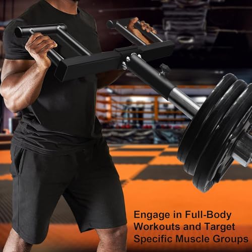 Viking Press Landmine Handle Attachment,for 2inch Olympic Barbell, Heavy Iron Made Home Gym Equipment for Deadlift Squat Row Press Workout - Image 6