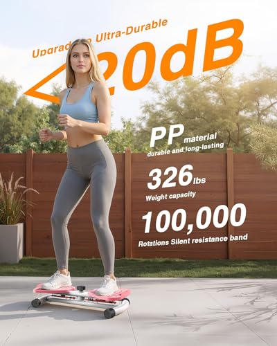 Waist Twister Machine Exercise, 326 lbs Ab Twister Board for Exercise, Home Gym, Balance Training & Fat Burning, Noiseless Workout Equipment for Women & Men - Twist Exercise Machine - Image 4