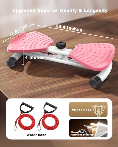 Waist Twister Machine Exercise, 326 lbs Ab Twister Board for Exercise, Home Gym, Balance Training & Fat Burning, Noiseless Workout Equipment for Women & Men - Twist Exercise Machine - Image 7