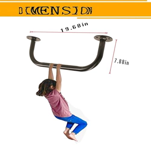 Wall mounted pull-up bar, suspension rod,cloud ladder, indoor fitness training, climbing cloud ladder,wall mounted horizontal bar pull-up bar, - Image 3